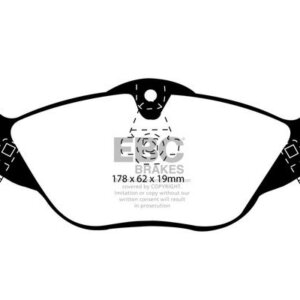 EBC Greenstuff 2000 front brake pads for Opel Astra, Opel Zafira