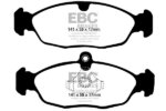 EBC Greenstuff 2000 rear brake pads for Aston Martin DB7, Jaguar XJ