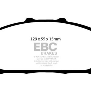 EBC Greenstuff 2000 prednje kočione pločice za Honda Integra