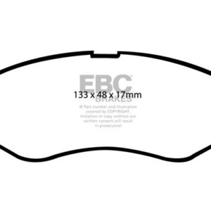 EBC Greenstuff 2000 prednje kočione pločice za Chevrolet Aveo, Chevrolet Astro
