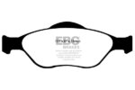 EBC Greenstuff 2000 front brake pads for Ford Fiesta, Ford Fusion