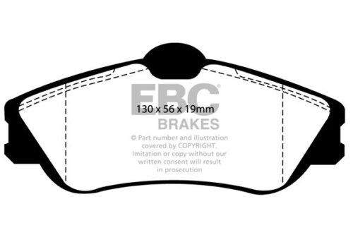 EBC Greenstuff 2000 front brake pads for Citroën Xsara Picasso