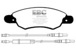 EBC Greenstuff 2000 front brake pads for Citroën C5