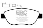 EBC Greenstuff 2000 front brake pads for Abarth 500, Abarth 695