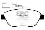 EBC Greenstuff 2000 front brake pads for Abarth 500, Abarth 695
