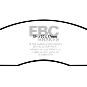 EBC Greenstuff 2000 prednje kočione pločice za Kia Carnival, KIA Carnival