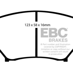 EBC Greenstuff 2000 prednje kočione pločice za Mazda MX-5