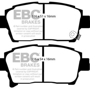 EBC Greenstuff 2000 prednje kočione pločice za Toyota Prius