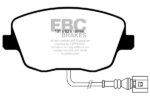 EBC Greenstuff 2000 front brake pads for VW Polo, SEAT Cordoba