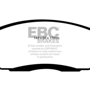 EBC Greenstuff 2000 prednje kočione pločice za Hyundai Trajet