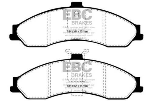 EBC Greenstuff 2000 front brake pads for Holden Monaro