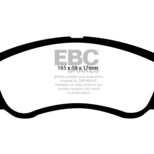 EBC Greenstuff 2000 front brake pads for KIA Cerato