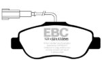 EBC Greenstuff 2000 front brake pads for FIAT Panda