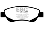 EBC Greenstuff 2000 front brake pads for Citroën C1
