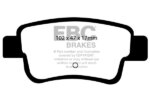 EBC Greenstuff 2000 rear brake pads for Opel Corsa