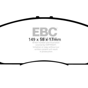 EBC Greenstuff 2000 prednje kočione pločice za Honda StepWGN, Honda Civic