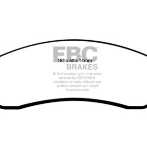 EBC Greenstuff 2000 prednje kočione pločice za Cadillac CTS, Cadillac SRX