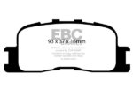 EBC Greenstuff 2000 rear brake pads for Toyota Camry