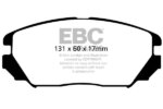 EBC Greenstuff 2000 front brake pads for Hyundai Grandeur, Hyundai Tucson