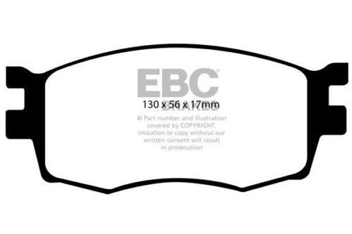 EBC Greenstuff 2000 front brake pads for Hyundai Accent, Hyundai i20