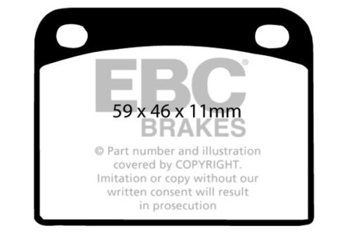 EBC Ultimax stražnje kočione pločice za SAAB 99