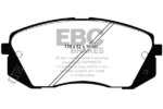 EBC Greenstuff 2000 front brake pads for Kia Carens, Hyundai Kona