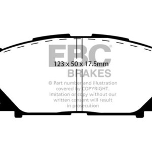 EBC Greenstuff 2000 prednje kočione pločice za Toyota Yaris