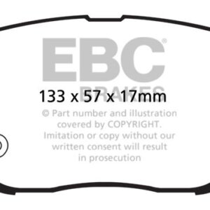 EBC Greenstuff 2000 prednje kočione pločice za KIA Optima