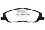 EBC Greenstuff 2000 front brake pads for Ford GT