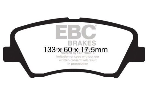 EBC Greenstuff 2000 prednje kočione pločice za Hyundai Elantra, Hyundai i30