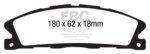 EBC Greenstuff 2000 front brake pads for Ford Explorer