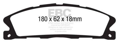 EBC Greenstuff 2000 front brake pads for Ford Explorer
