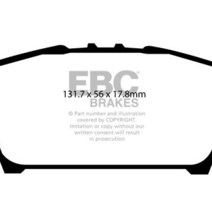 EBC Greenstuff 2000 prednje kočione pločice za Honda Civic