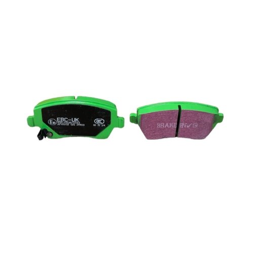 EBC Greenstuff 2000 front brake pads for Nissan Micra, Nissan Note