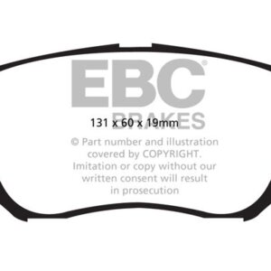 EBC Greenstuff 2000 prednje kočione pločice za Opel Insignia