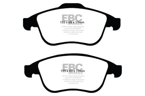 EBC Greenstuff 2000 front brake pads for Renault Megane