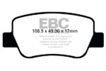 EBC Greenstuff 2000 rear brake pads for Toyota Avensis