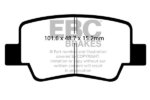 EBC Greenstuff 2000 rear brake pads for Toyota Verso