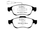 EBC Greenstuff 2000 front brake pads for Alfa Romeo Giulietta