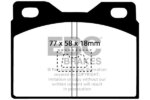 EBC Ultimax front brake pads for Porsche 924