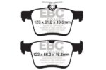 EBC Greenstuff 2000 rear brake pads for Cupra Ateca, Seat Ateca