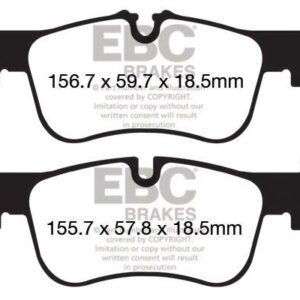 EBC Greenstuff 2000 prednje kočione pločice za BMW 1, BMW M2