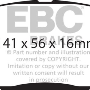 EBC Greenstuff 2000 prednje kočione pločice za Mazda 3, Mazda CX-3