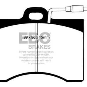 EBC Ultimax prednje kočione pločice za Citroën CX