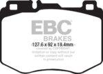 EBC Greenstuff 2000 front brake pads for Mercedes-Benz E-Class, Mercedes-Benz C-Class