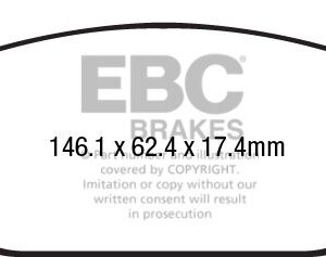 EBC Greenstuff 2000 prednje kočione pločice za SEAT Arona, SEAT Leon
