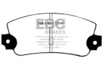 EBC Greenstuff 2000 rear brake pads for Lancia Beta Spider, Lancia Trevi