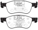 EBC Greenstuff 2000 front brake pads for Ford Fiesta