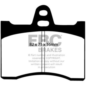 EBC Ultimax rear brake pads for Citroën XM