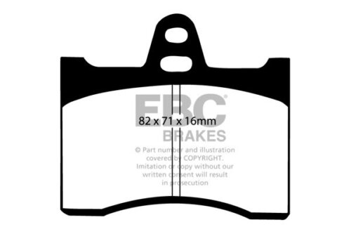 EBC Ultimax rear brake pads for Citroën XM